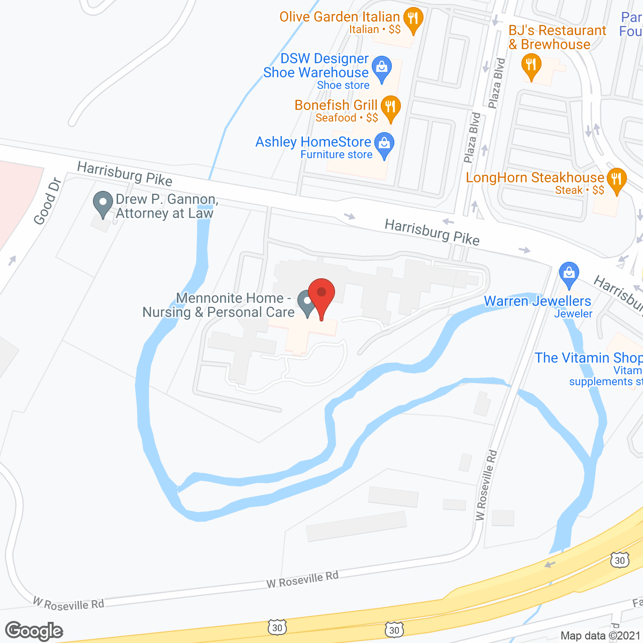 The Mennonite Home in google map