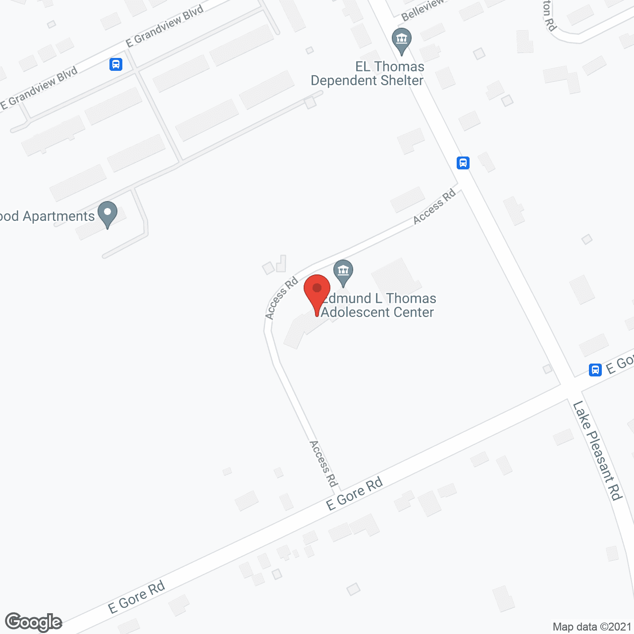 Pleasant Ridge Manor East in google map