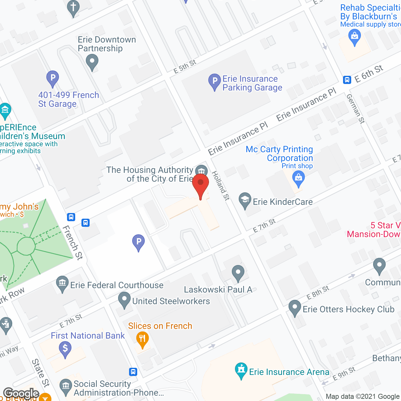 Schmid Towers in google map
