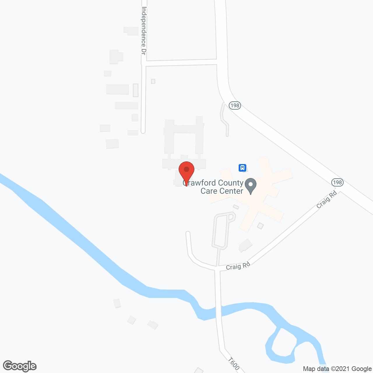 Crawford County Quality in google map
