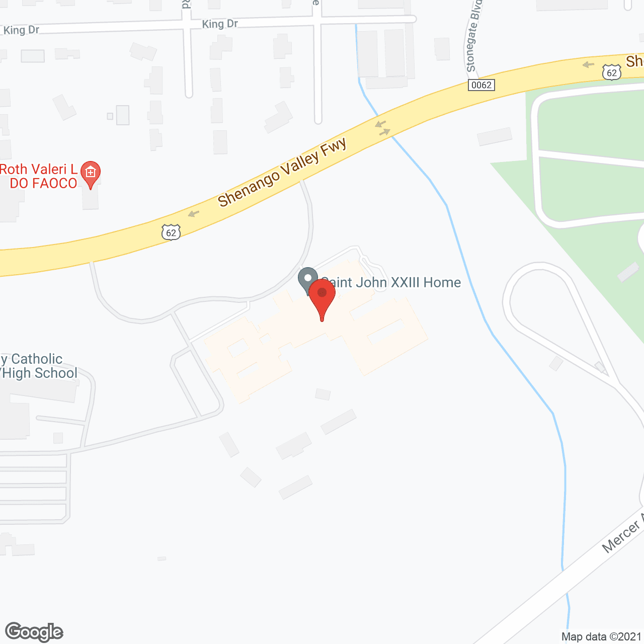 John Xxiii Home in google map