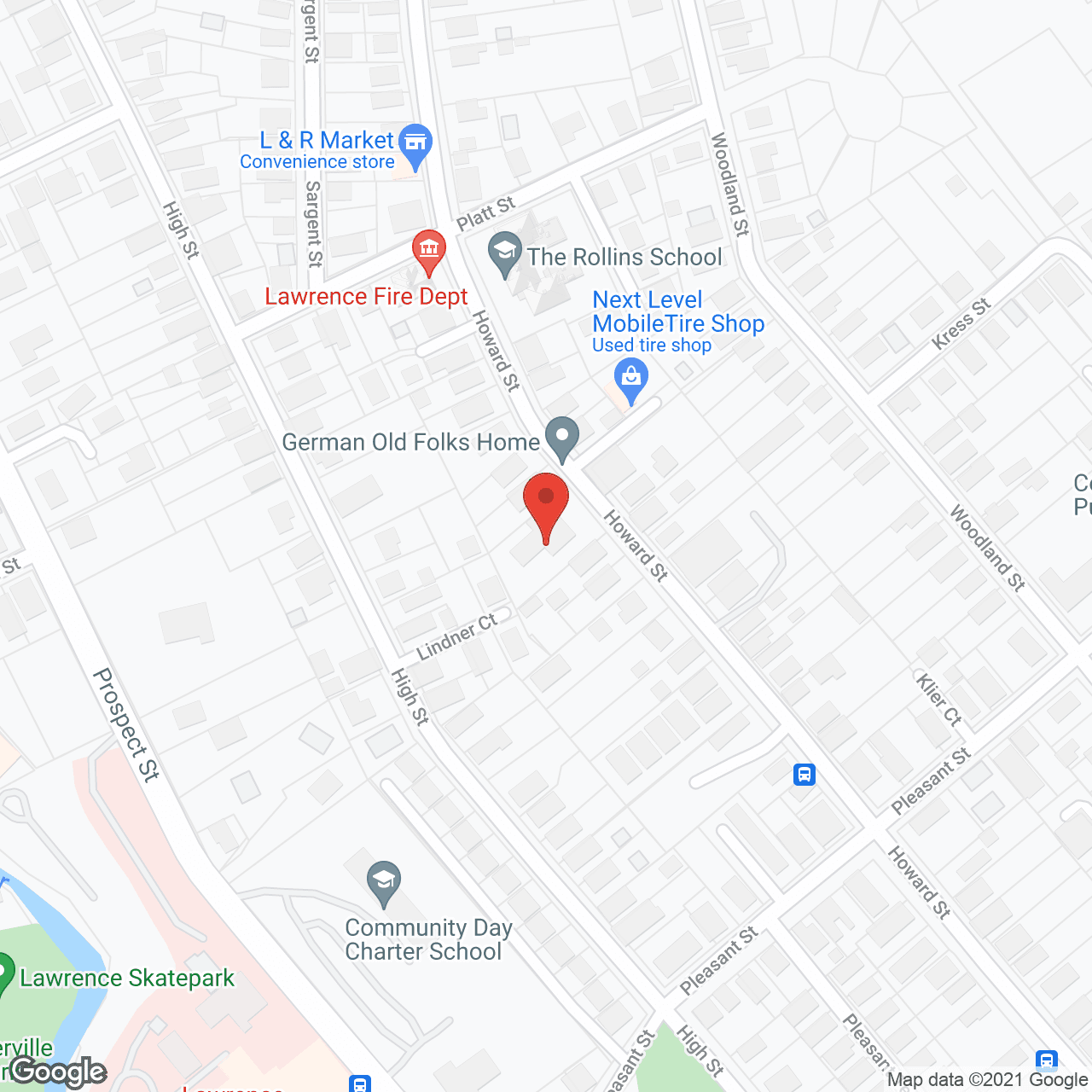 German Home in google map