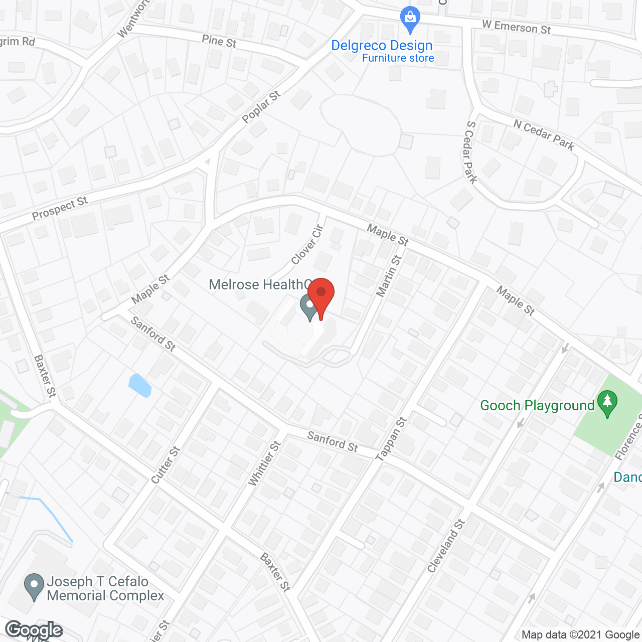 Golden Living Center Melrose in google map