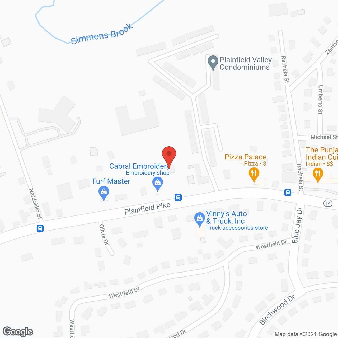 Claiborne Pell Manor in google map