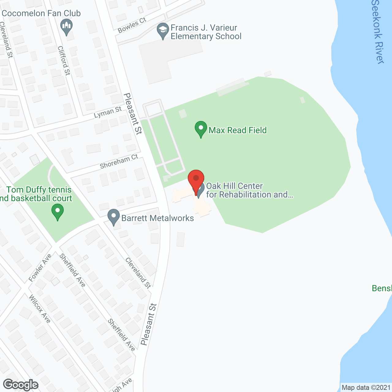 Oak Hill Nursing and Rehabilitation Center in google map