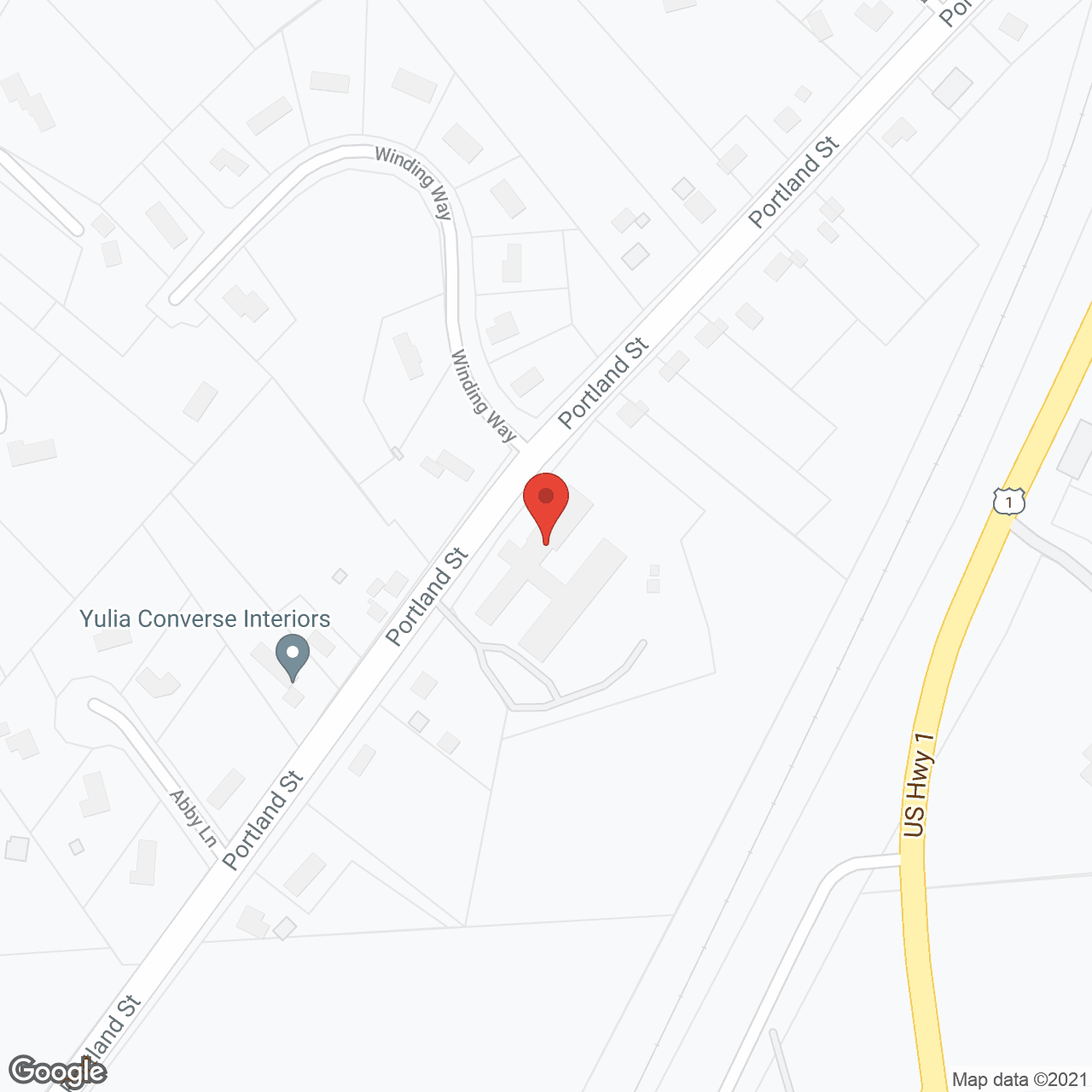 Brentwood Rehabilitation and  Nursing Center in google map