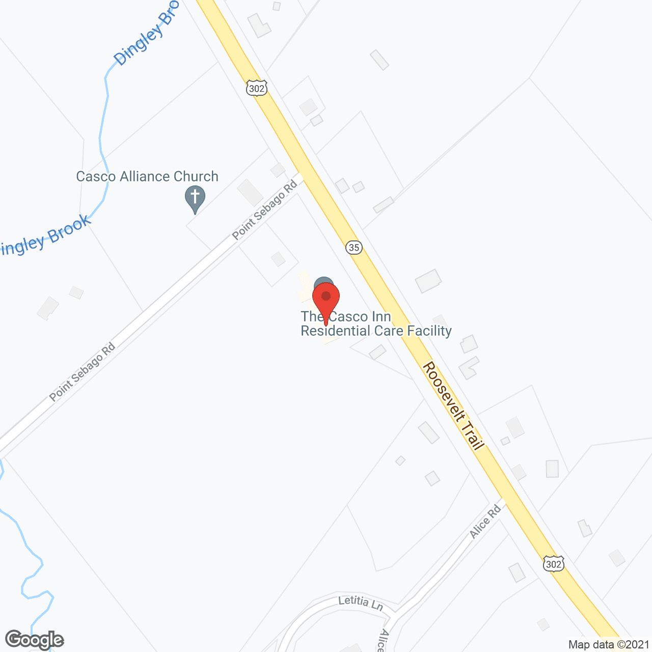 Casco Inn Residential Care in google map