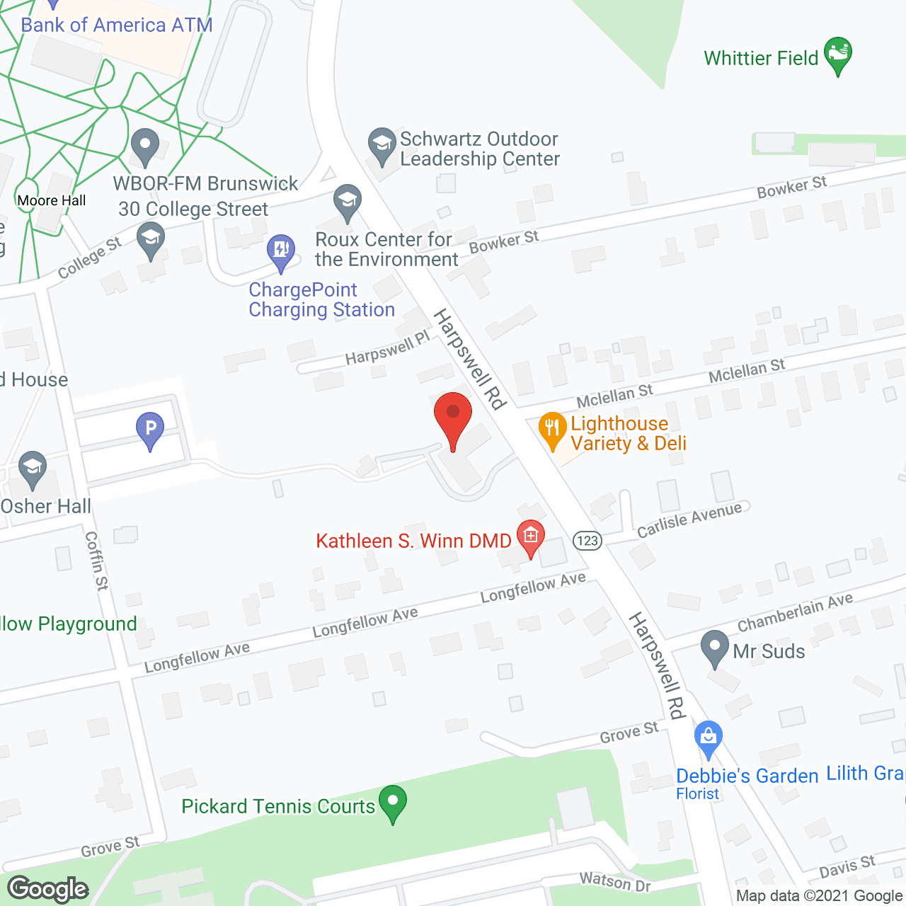 The Stevens Home in google map