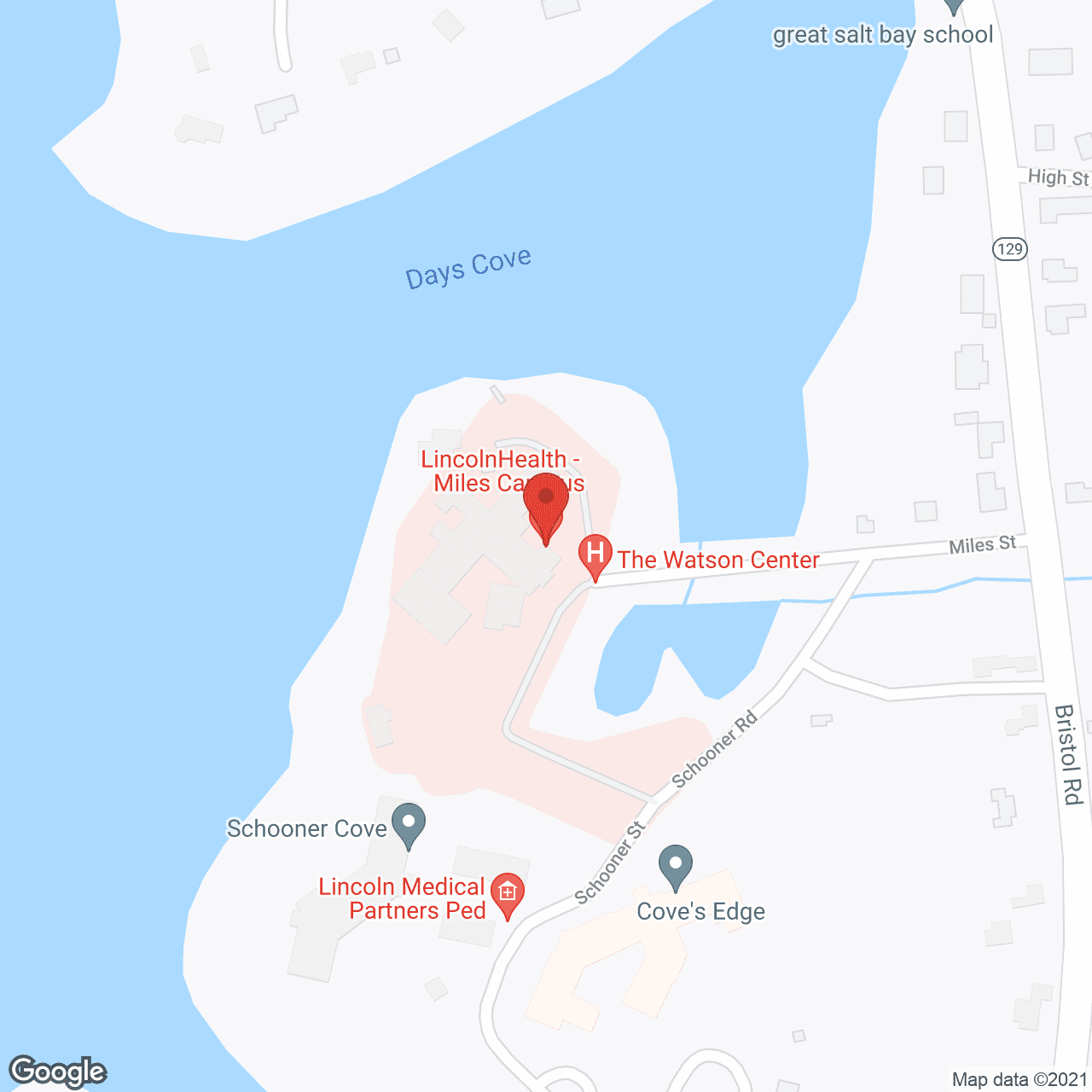 Chase Point Assisted Living in google map