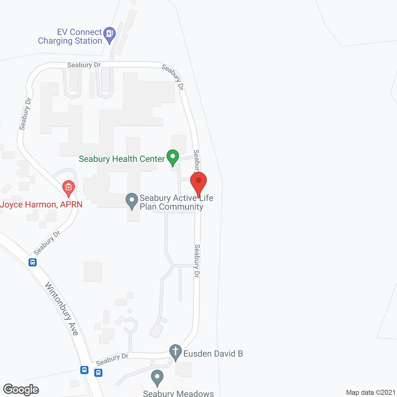 Seabury Retirement Community in google map