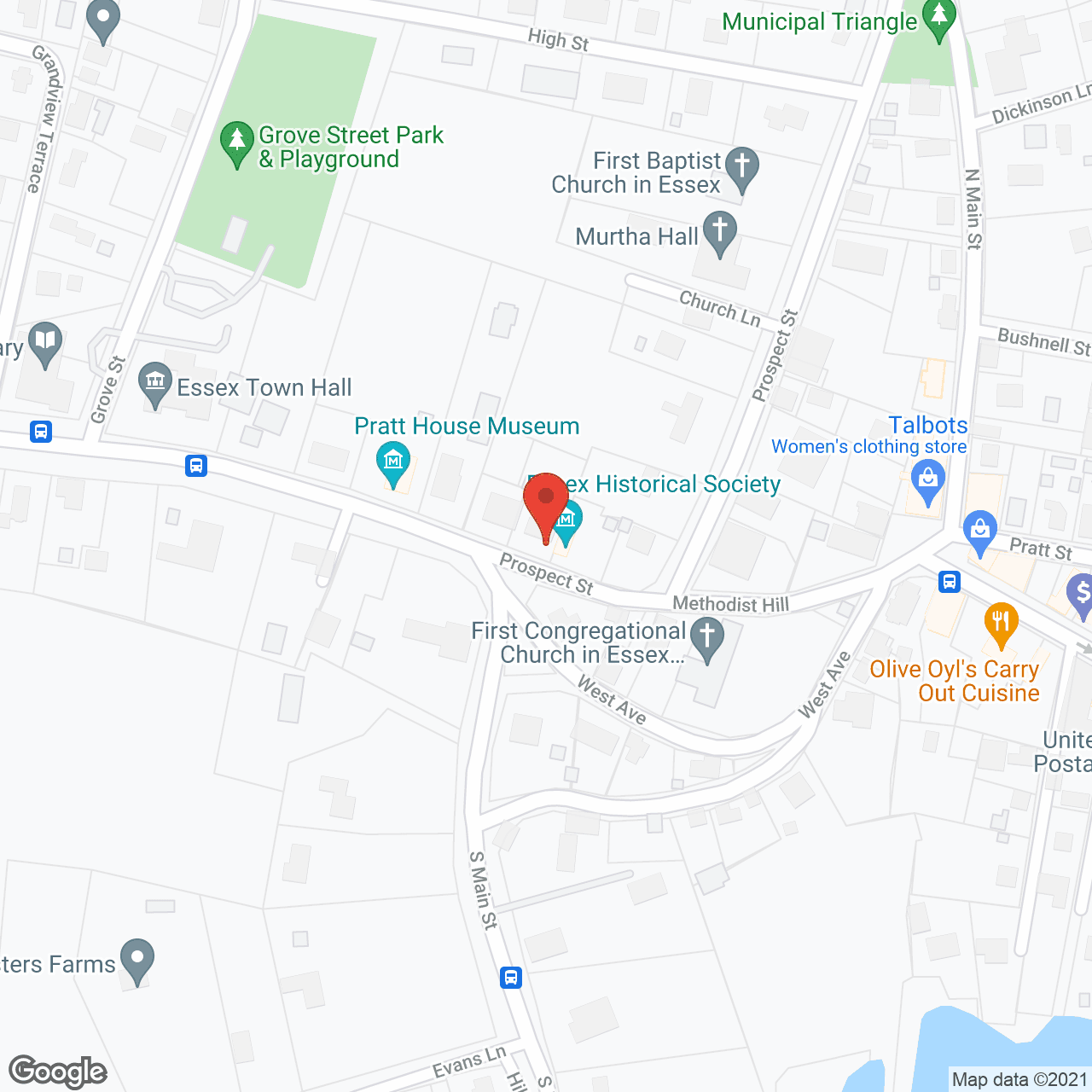 Highland Hall Manor in google map