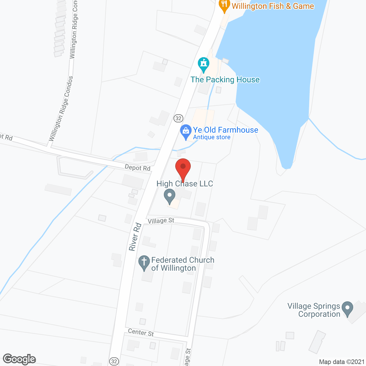 Lyon Manor in google map