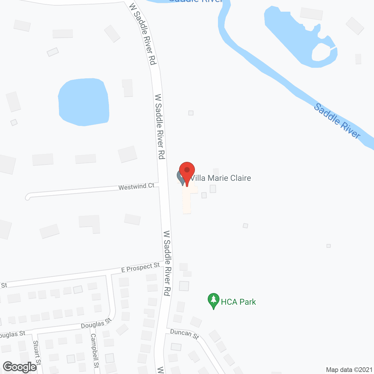 Villa Marie Claire in google map