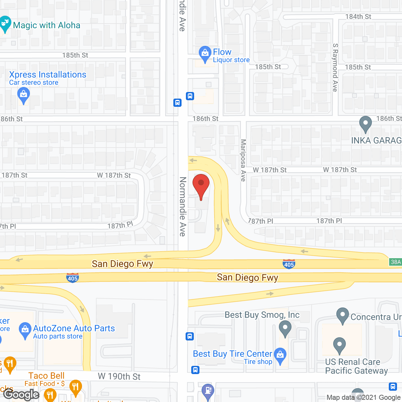 Moriah Home Care Svc Inc in google map