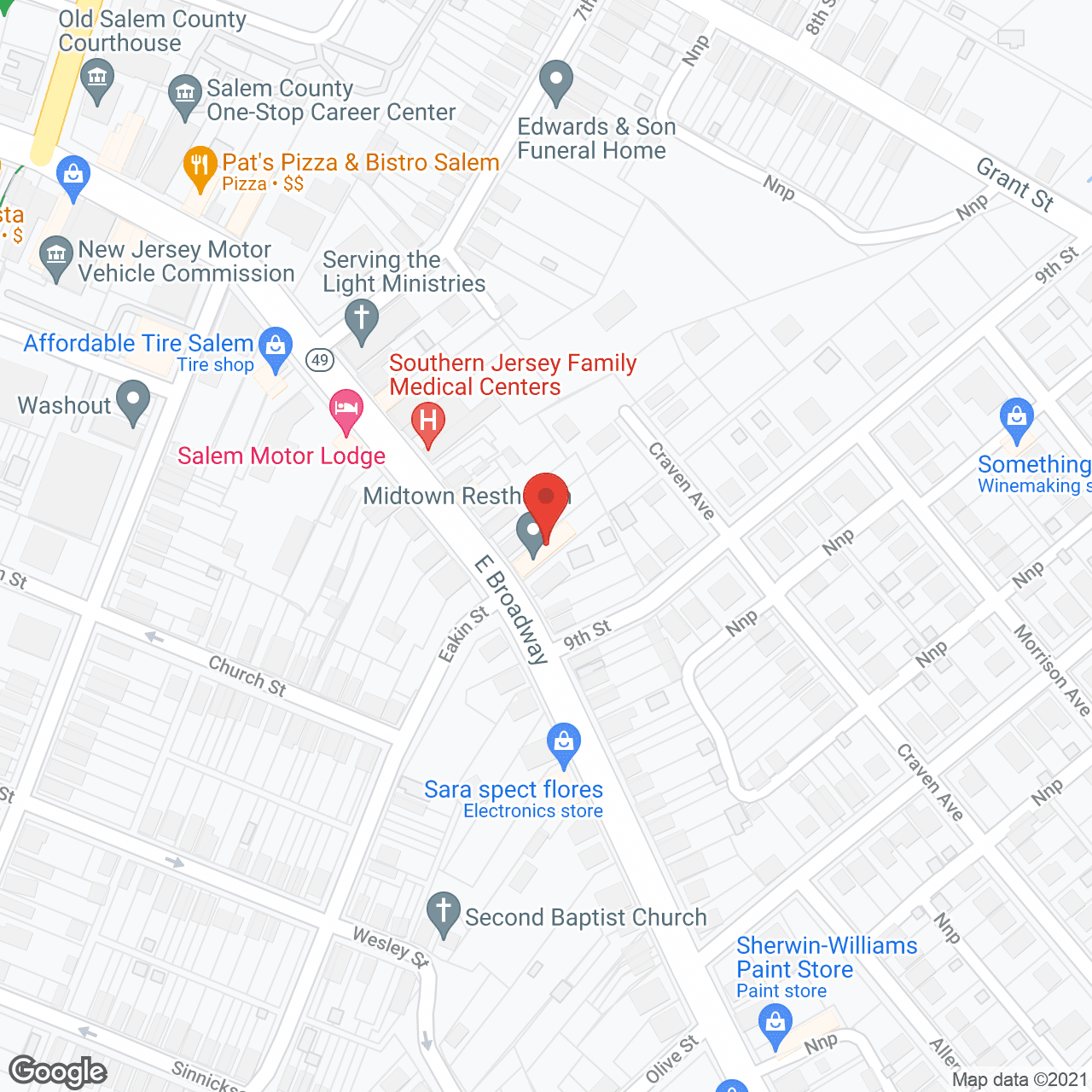 Midtown Rest Haven in google map