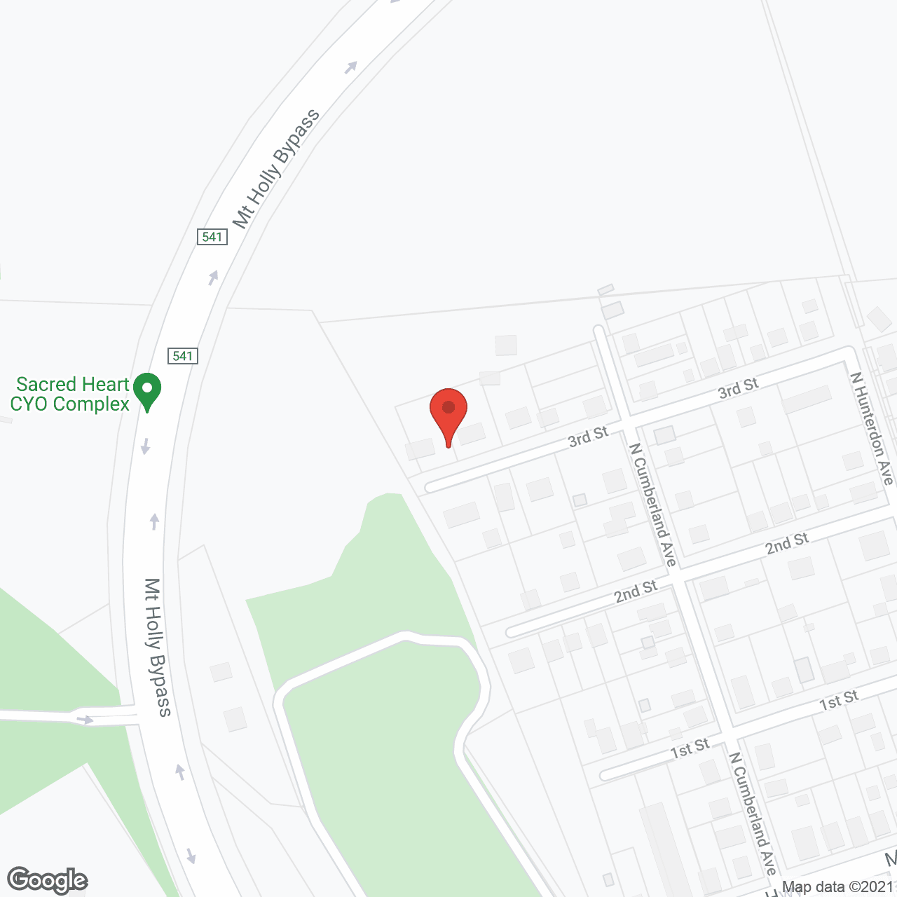 Mount Holly Rehabilitation & Healthcare Center in google map