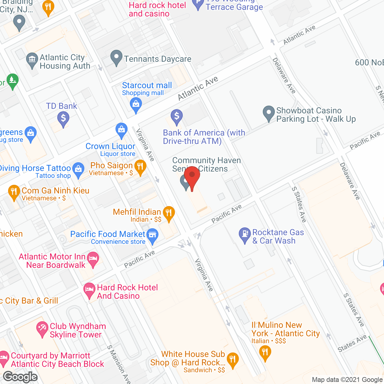 Community Haven in google map