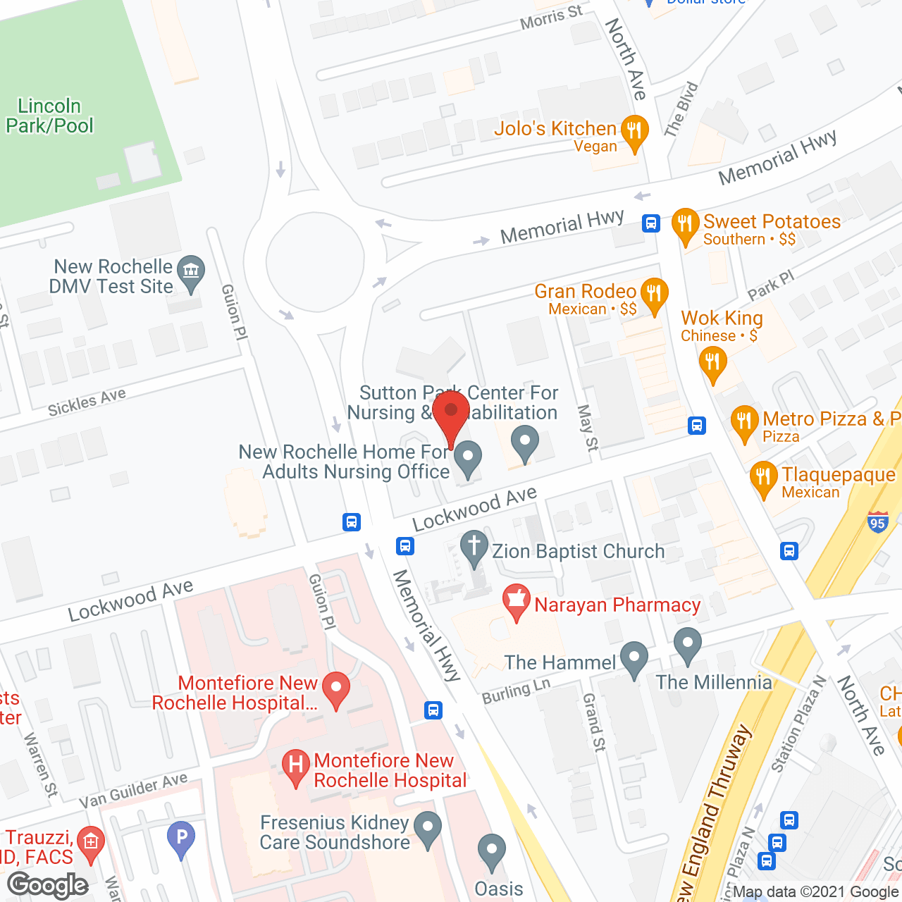 The Eliot at New Rochelle in google map