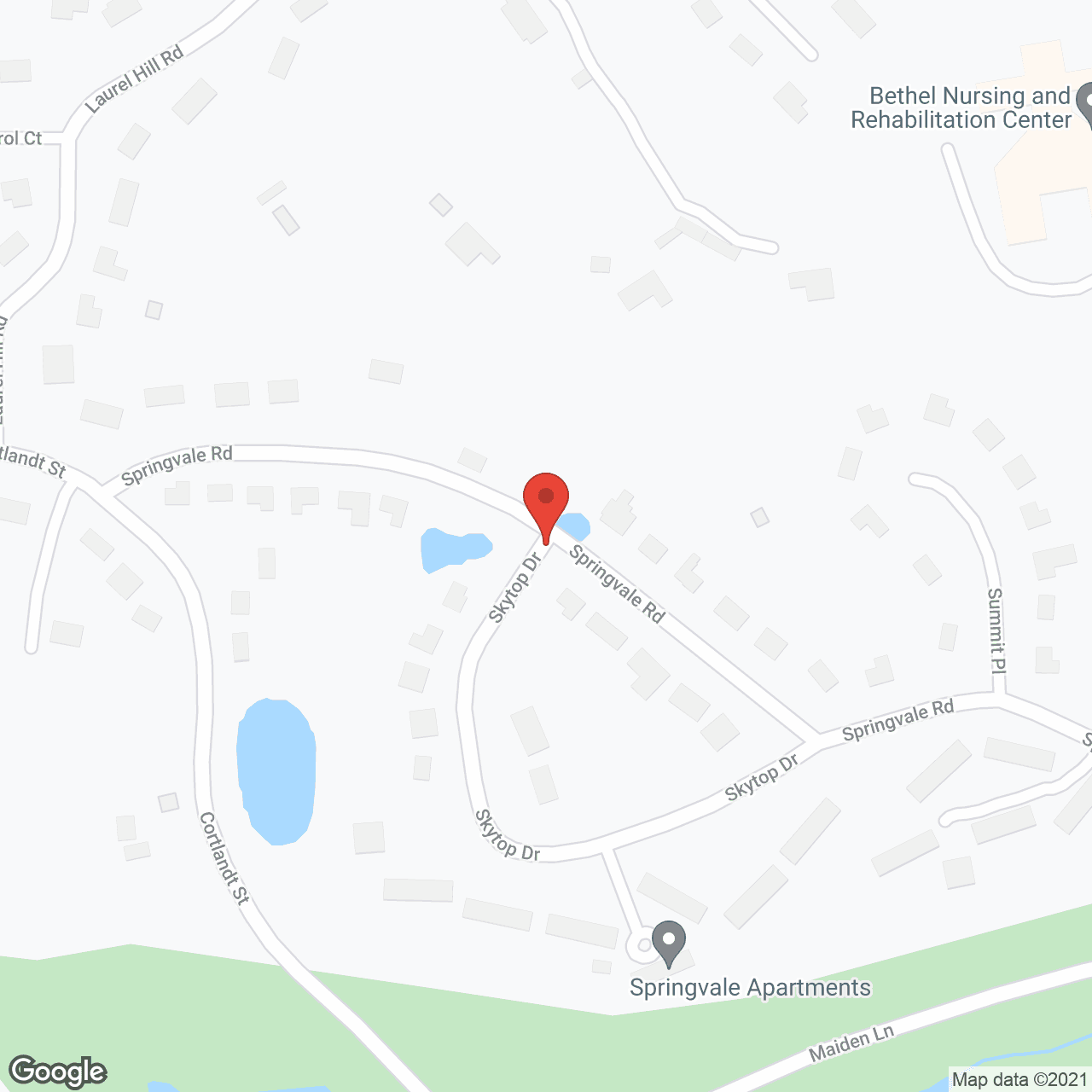 Springvale Apartments in google map