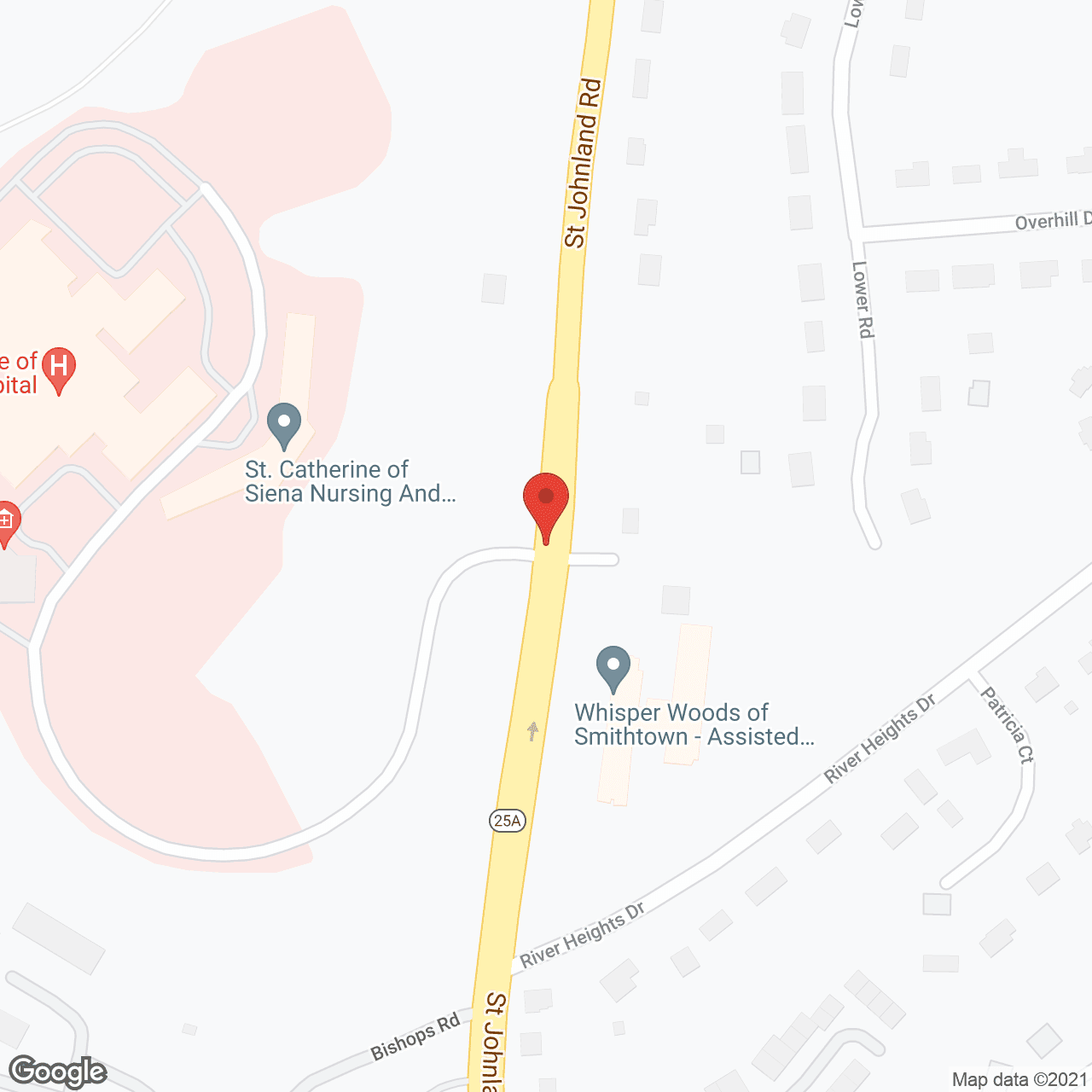St. Catherine of Siena Nursing and Rehab in google map