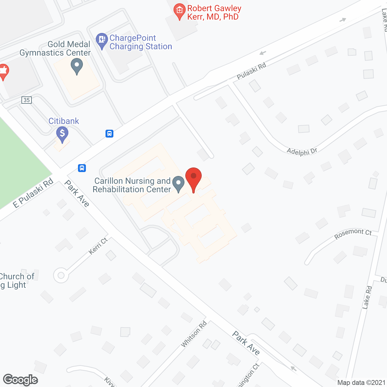 Carillon Nursing & Rehab Center in google map