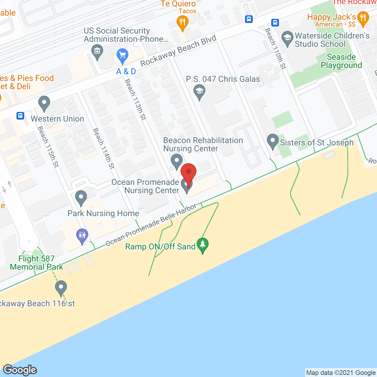 Ocean Promenade Nursing Center in google map