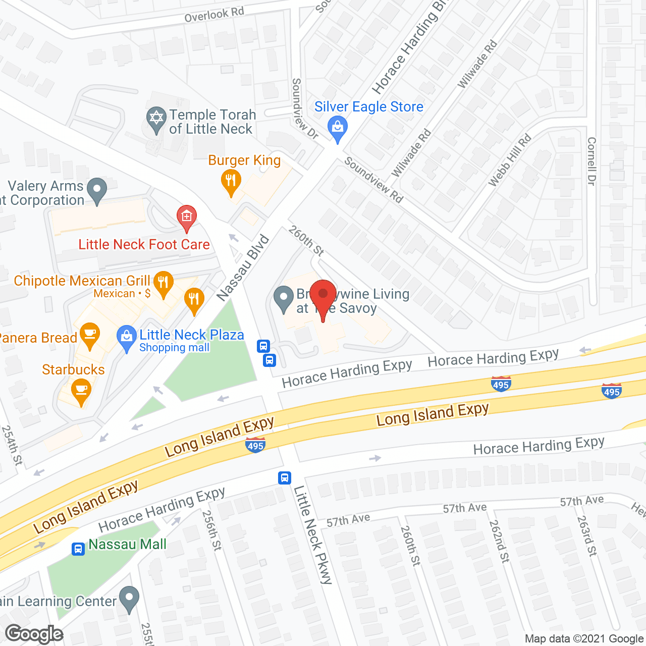 Brandywine The Savoy by Monarch in google map