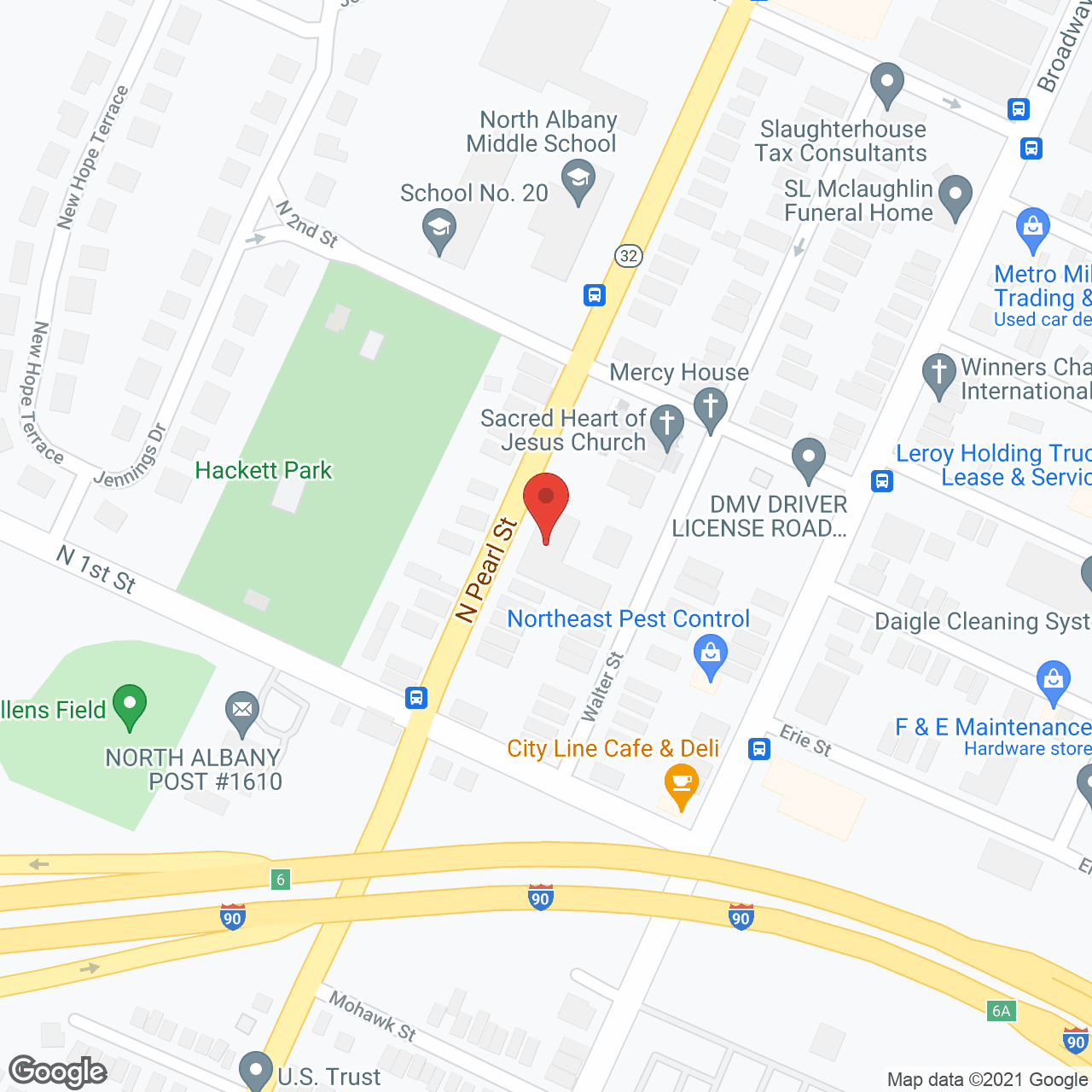 Homestead in google map