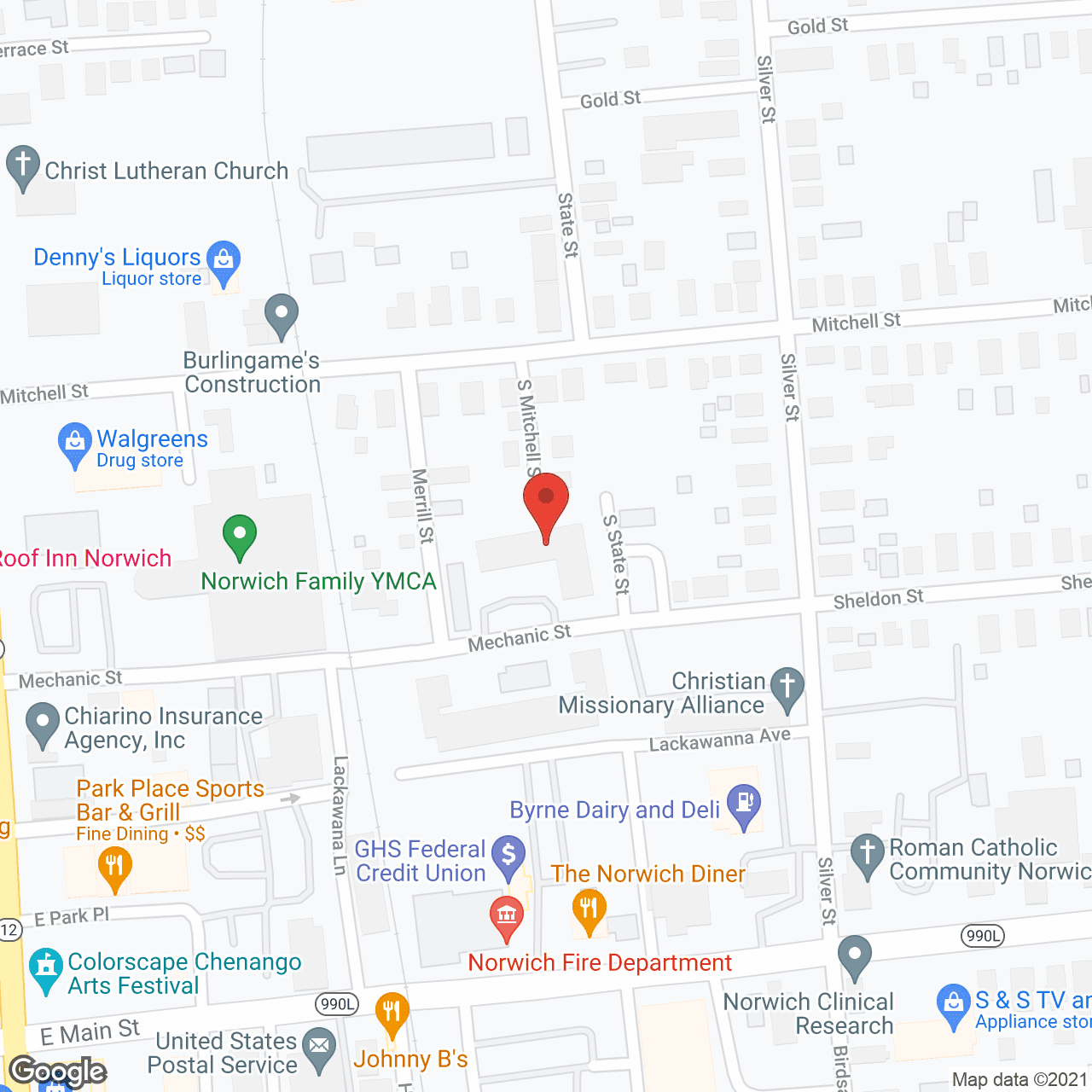Golden Age Apartments in google map