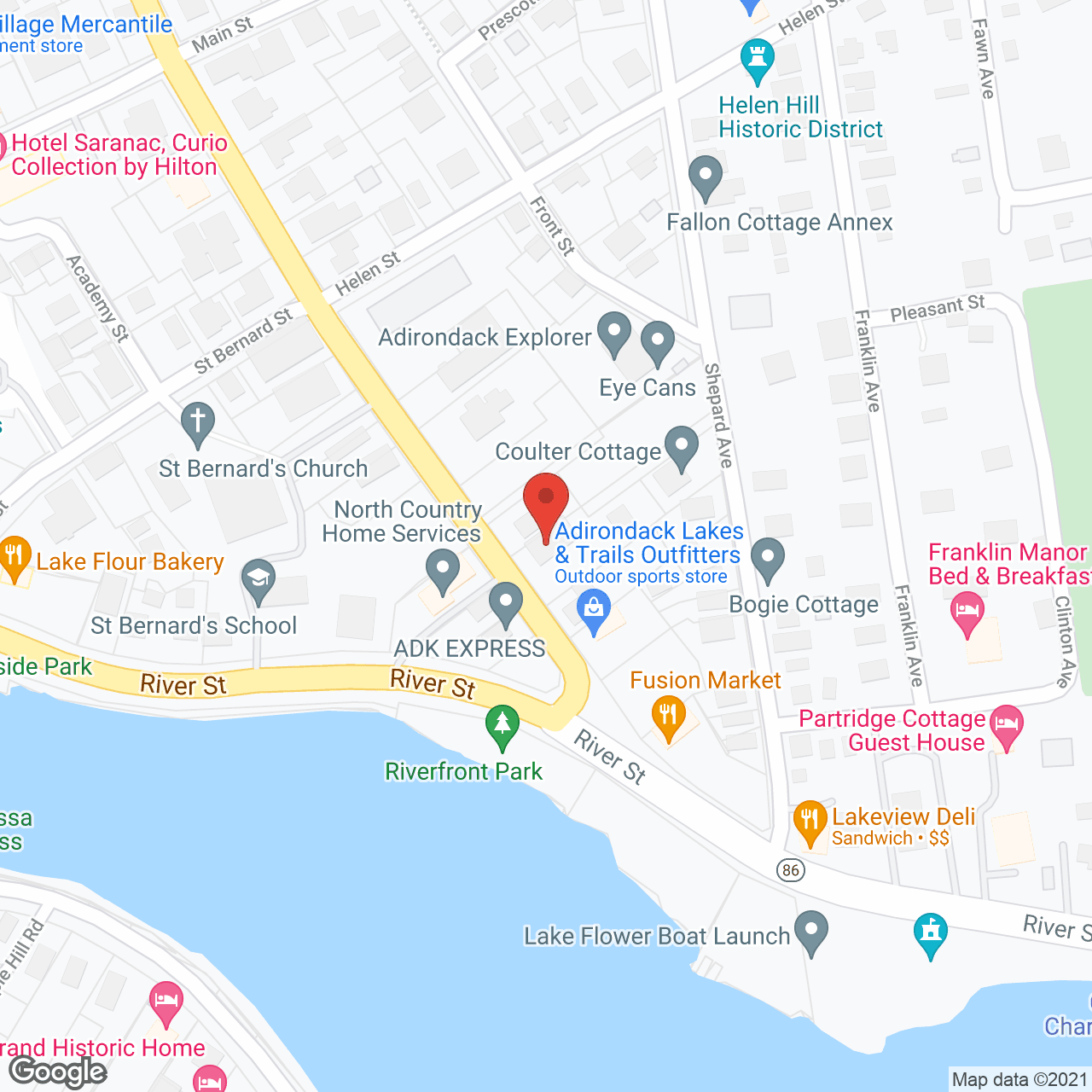 De Chantel Apartments Inc in google map