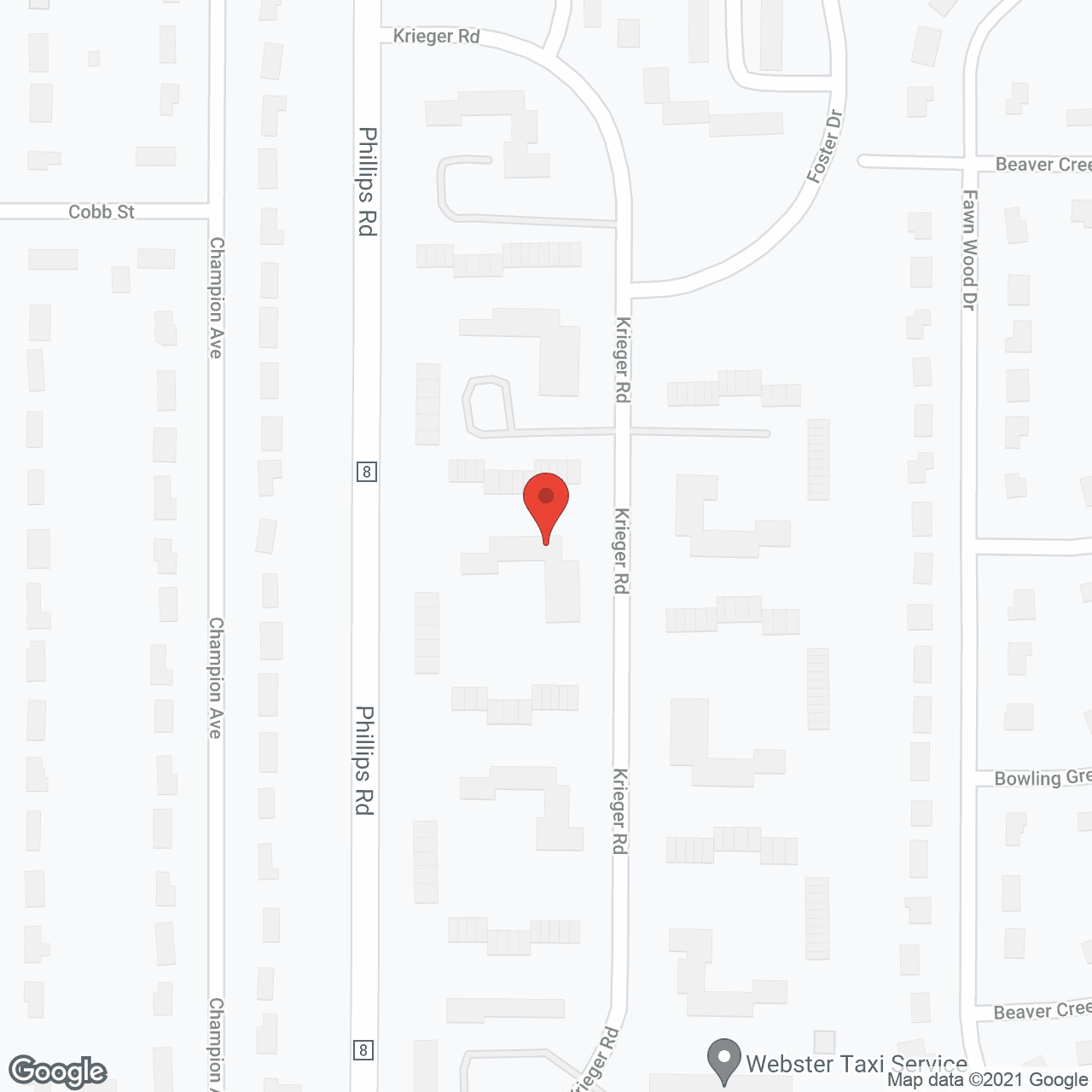 Phillips Village in google map