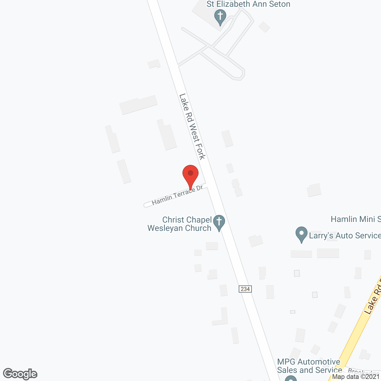 Hamlin Terrace Apartments in google map