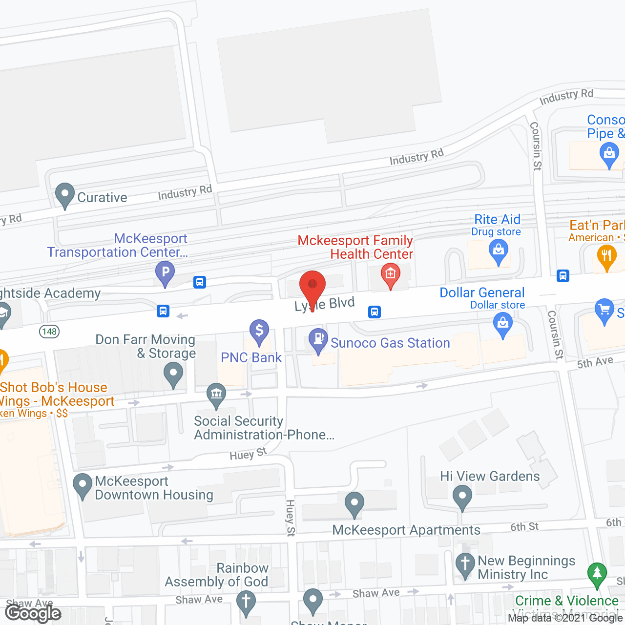 Senior Care Plaza in google map