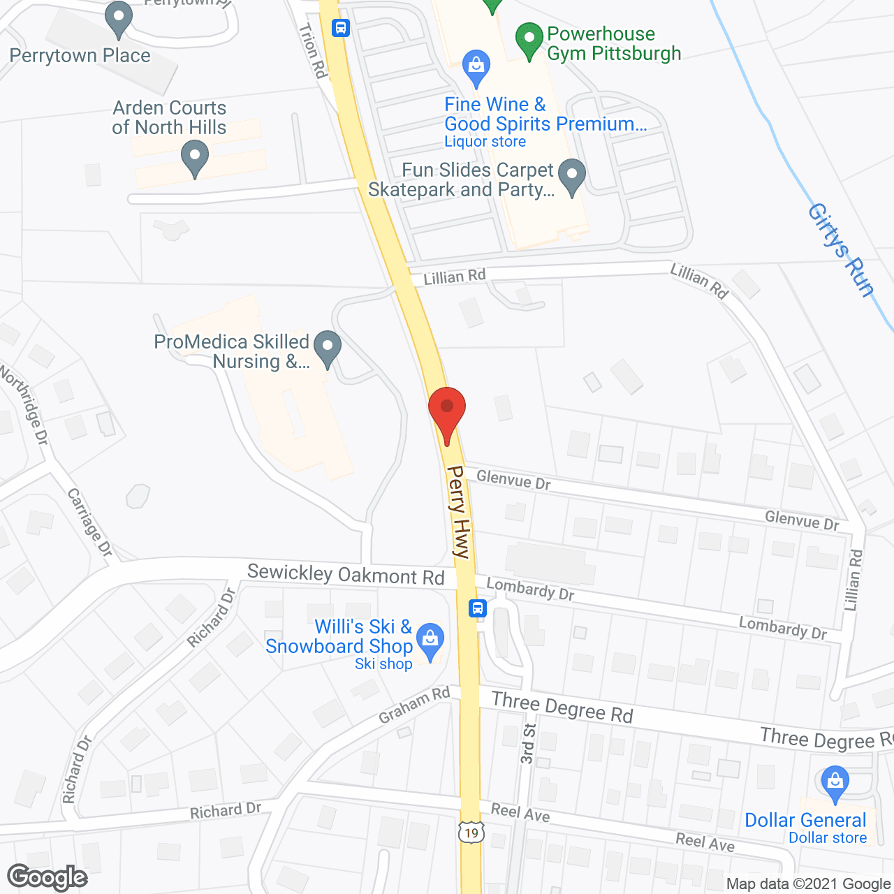 Arden Courts A ProMedica Memory Care Community in North Hills in google map