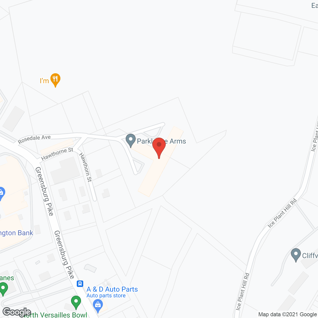 Parkledge Arms in google map