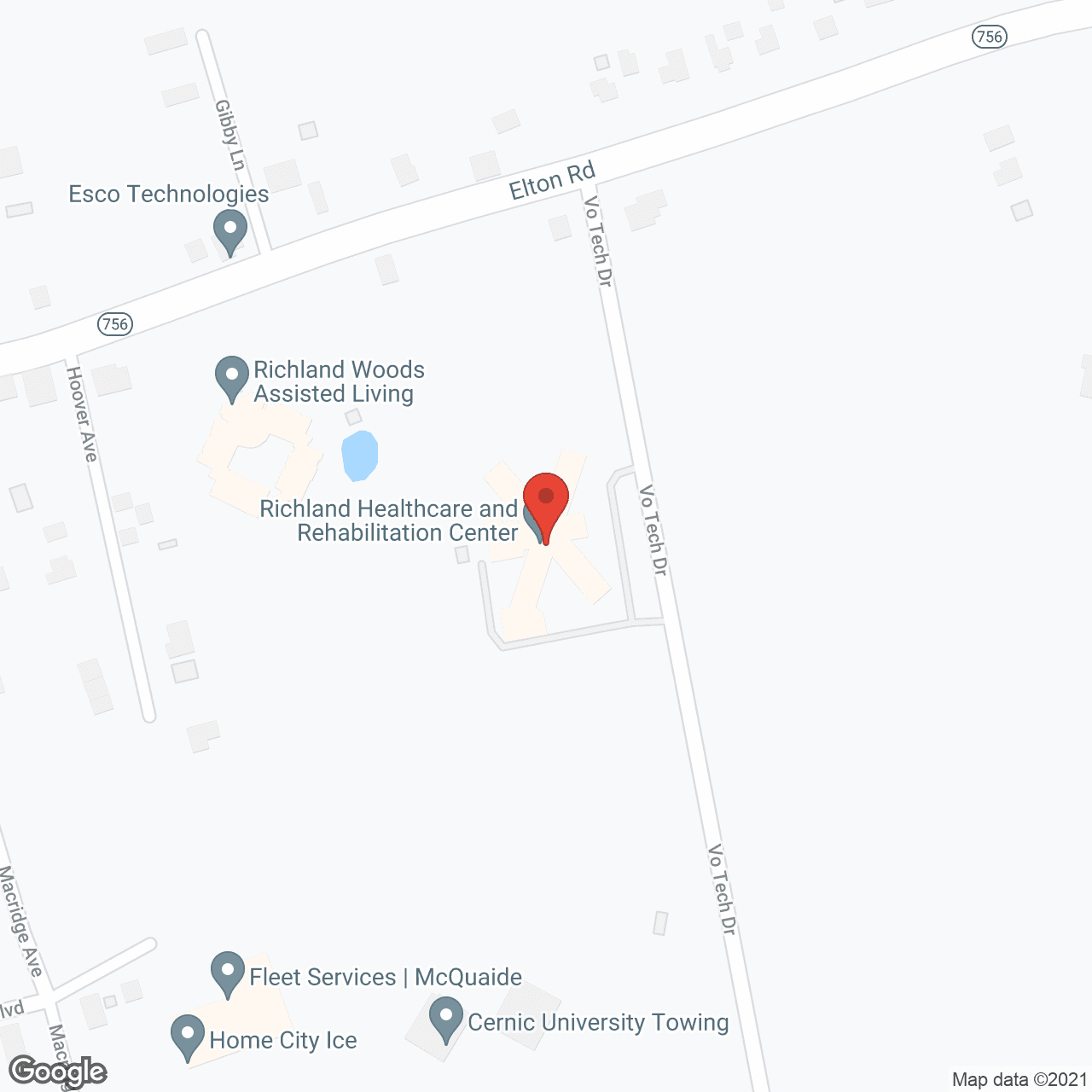 Golden LivingCenter - Richland in google map