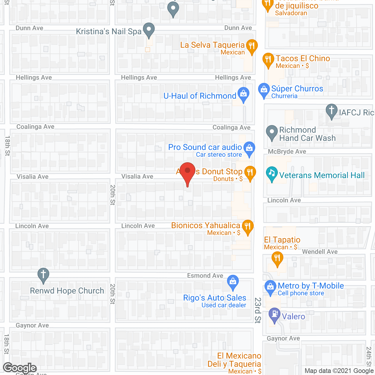 Visalia Place (CLOSED) in google map