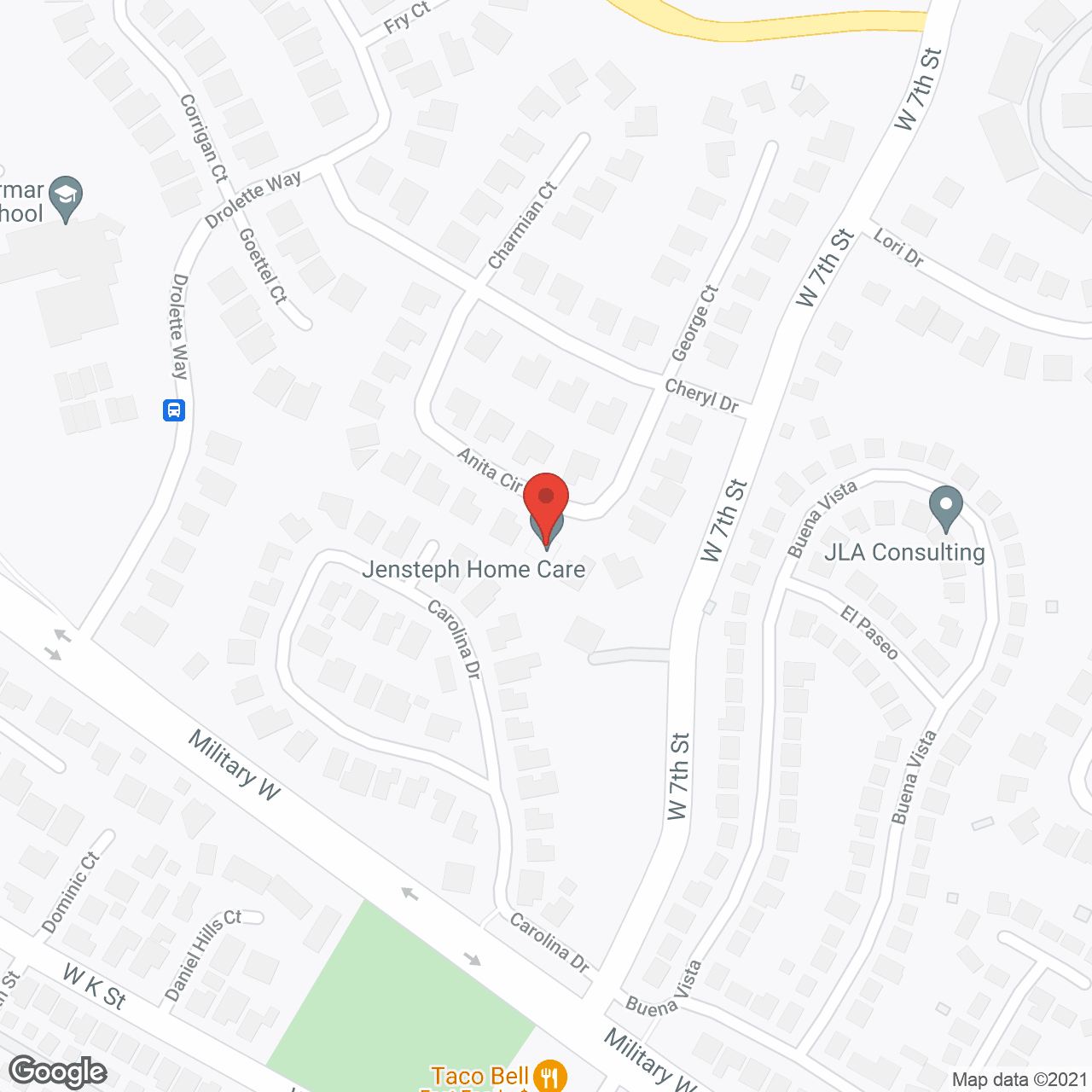 JenSteph Home Care in google map