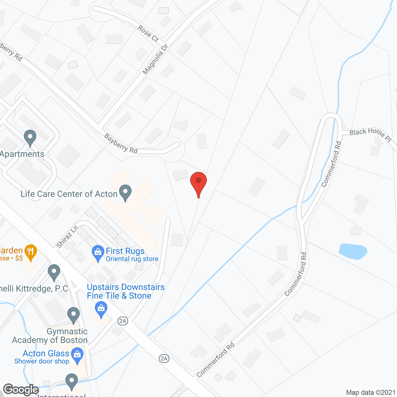 Life Care Center of Acton in google map