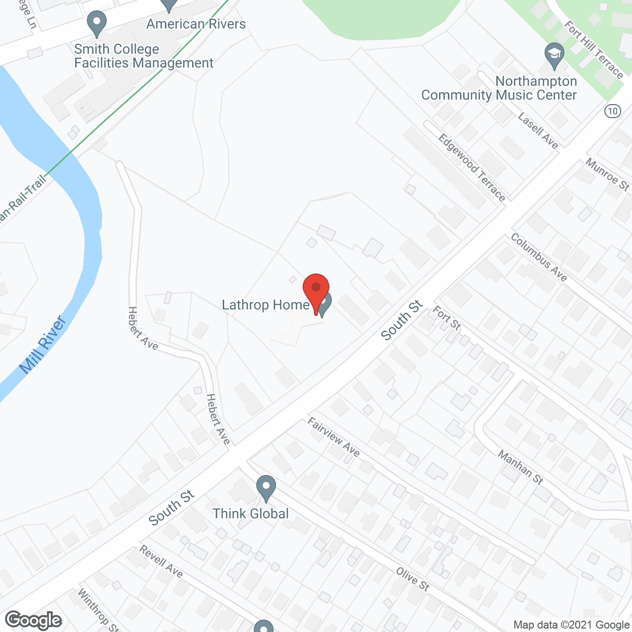 Lathrop Home in google map
