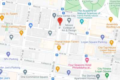 Atria Center City in google map