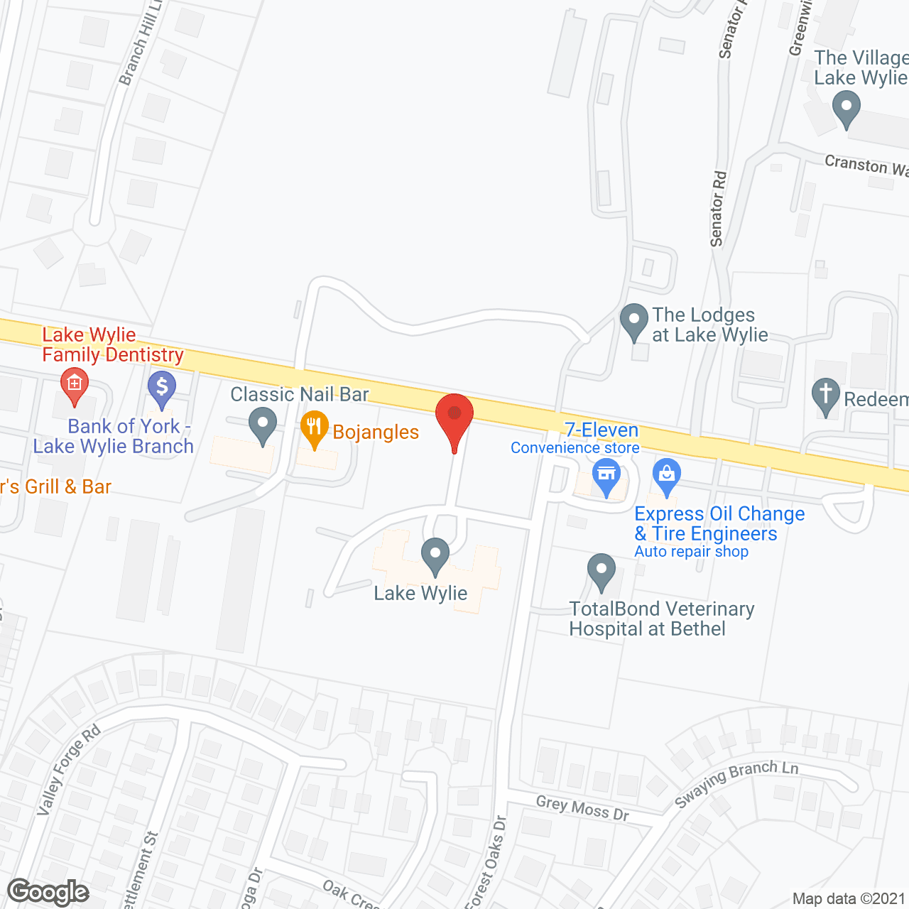 HMP Senior Solutions Lake Wylie, LLC in google map