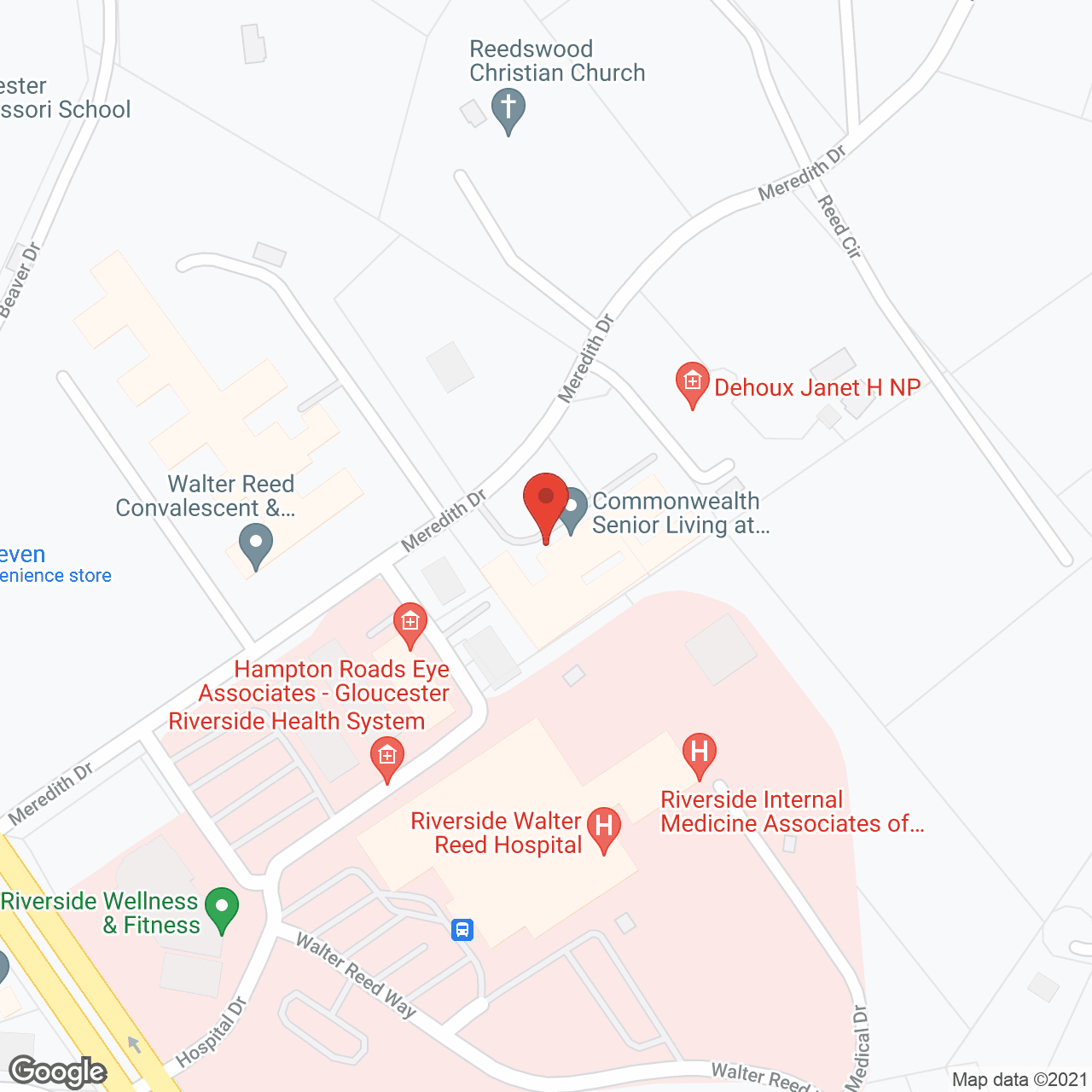 Commonwealth Senior Living at Gloucester House in google map