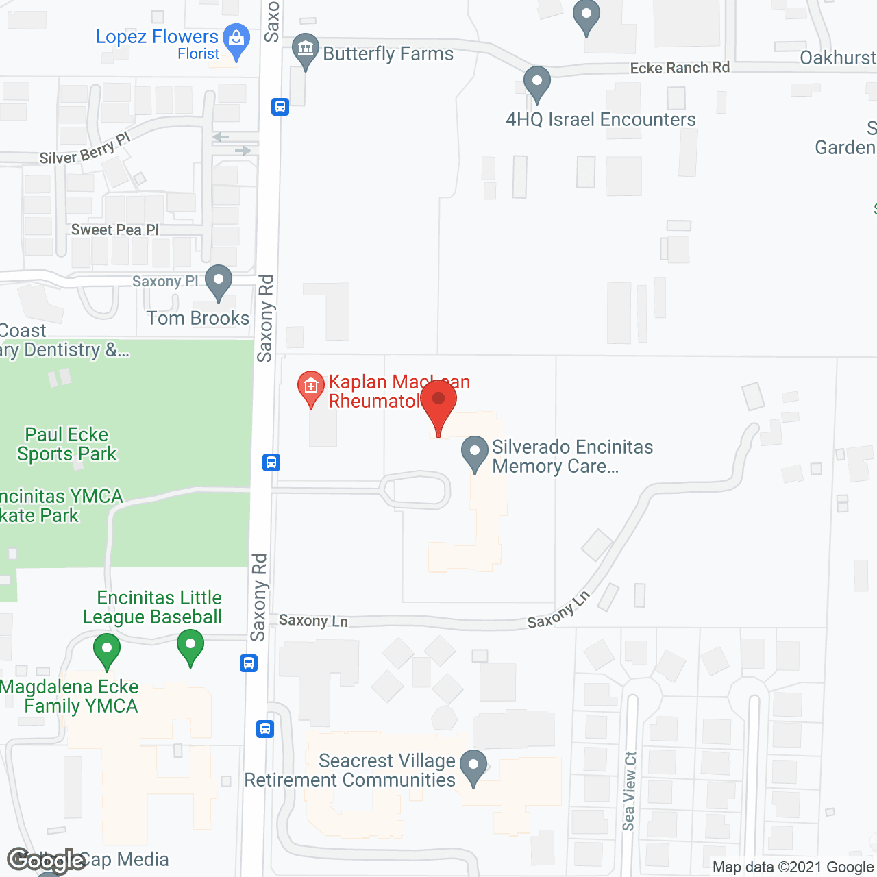 Silverado Encinitas in google map