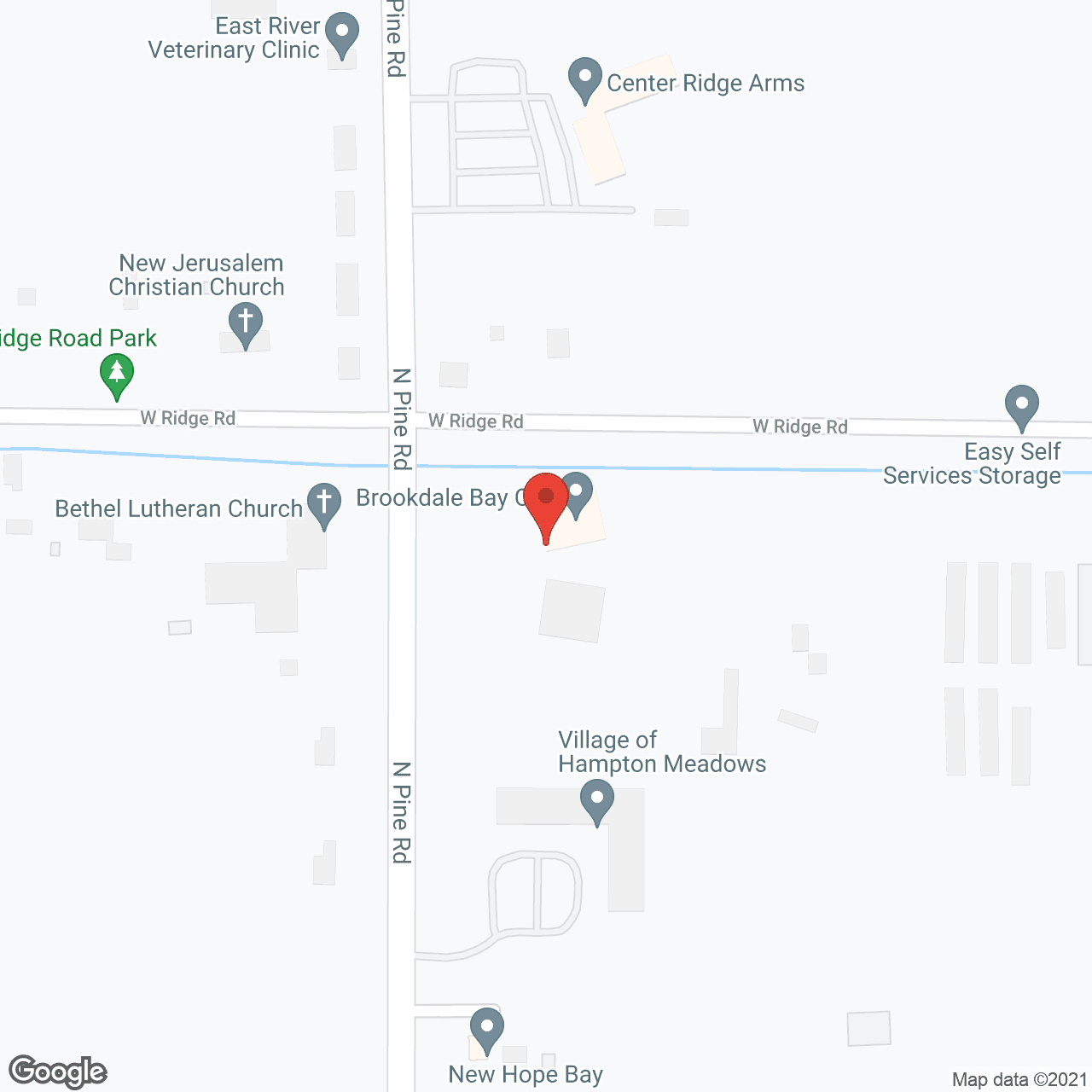 Brookdale Bay City Memory Care in google map