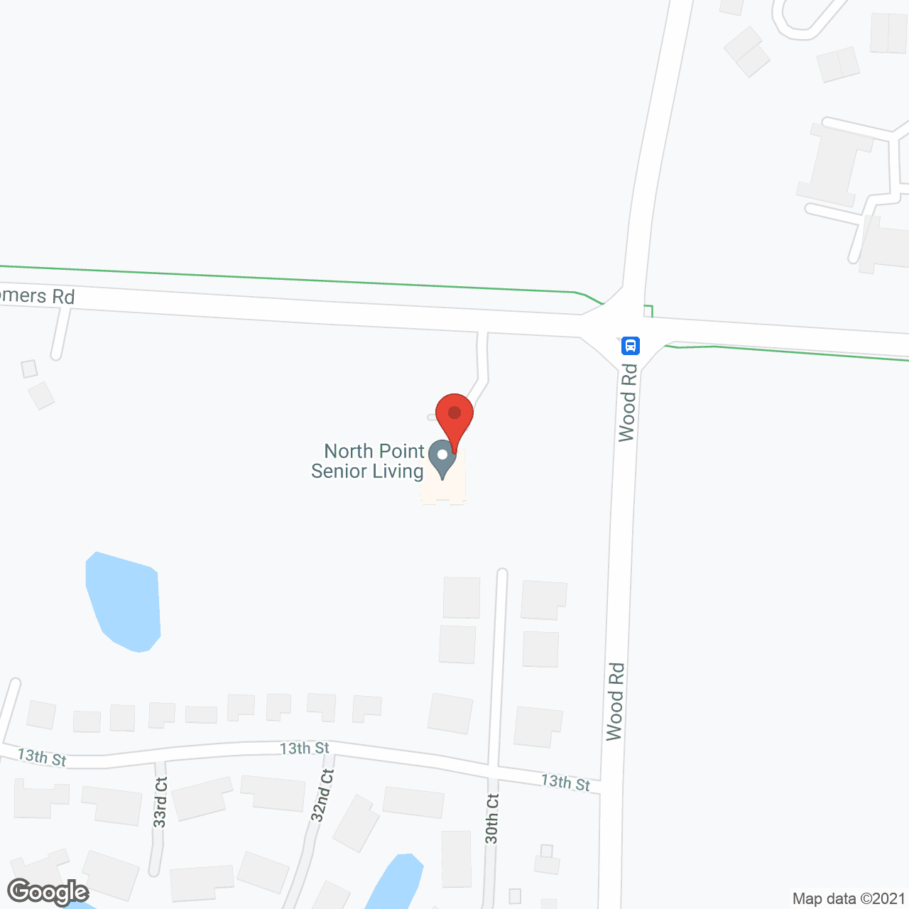 North Point Senior Living in google map