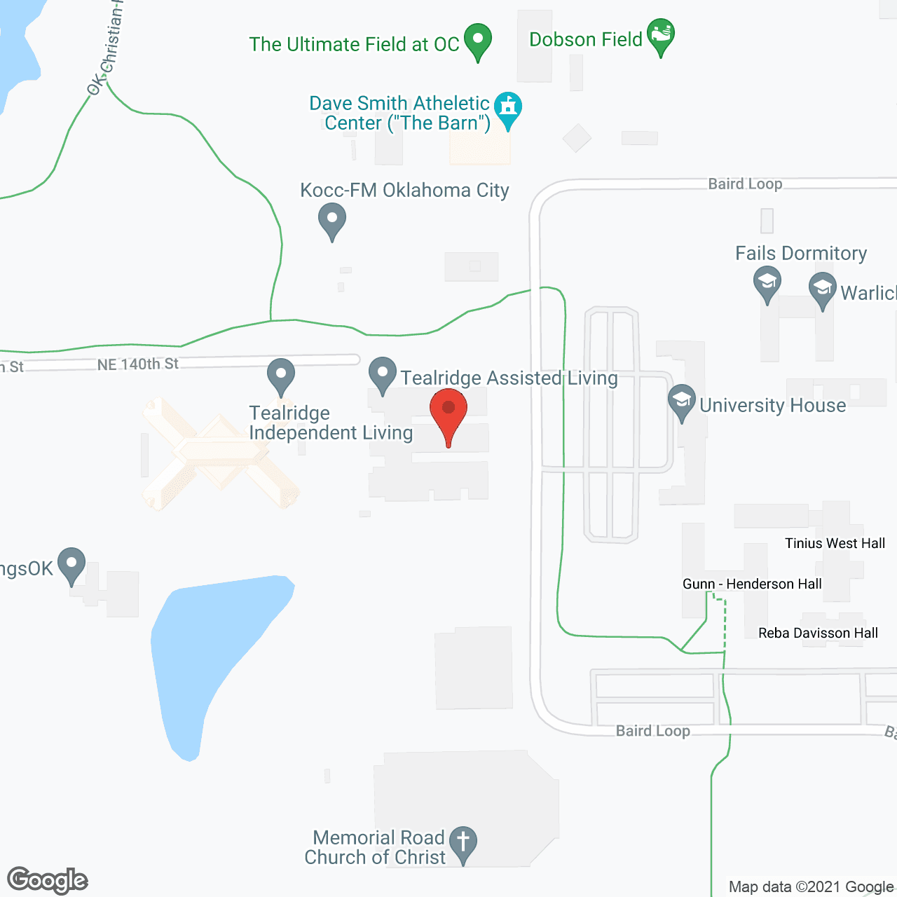Tealridge Assisted Living and Memory Care in google map