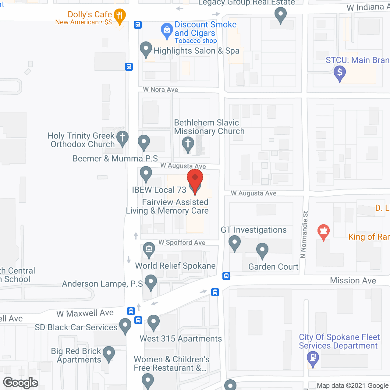 Fairview Assisted Living Inc in google map