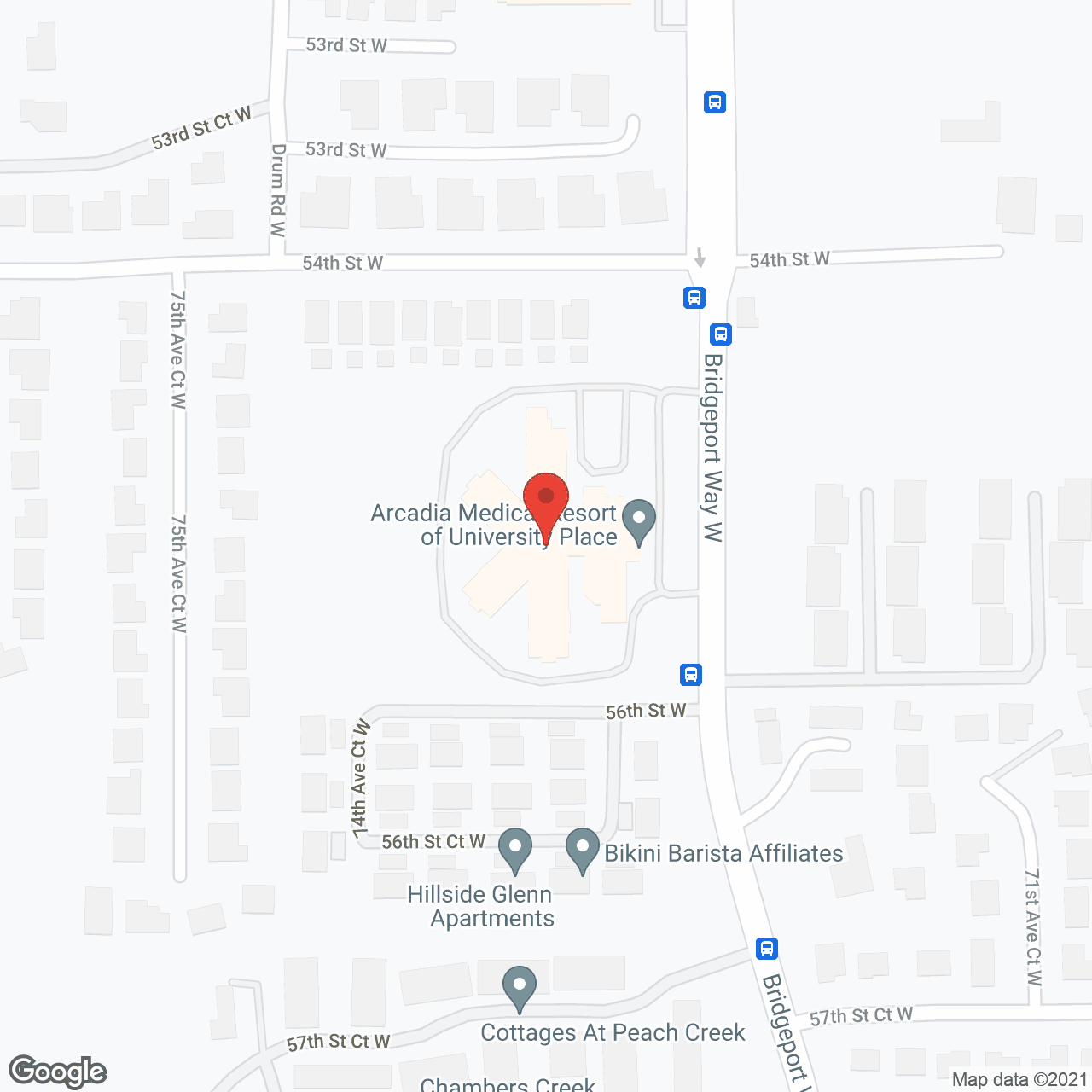 Agility Health and Rehab in google map