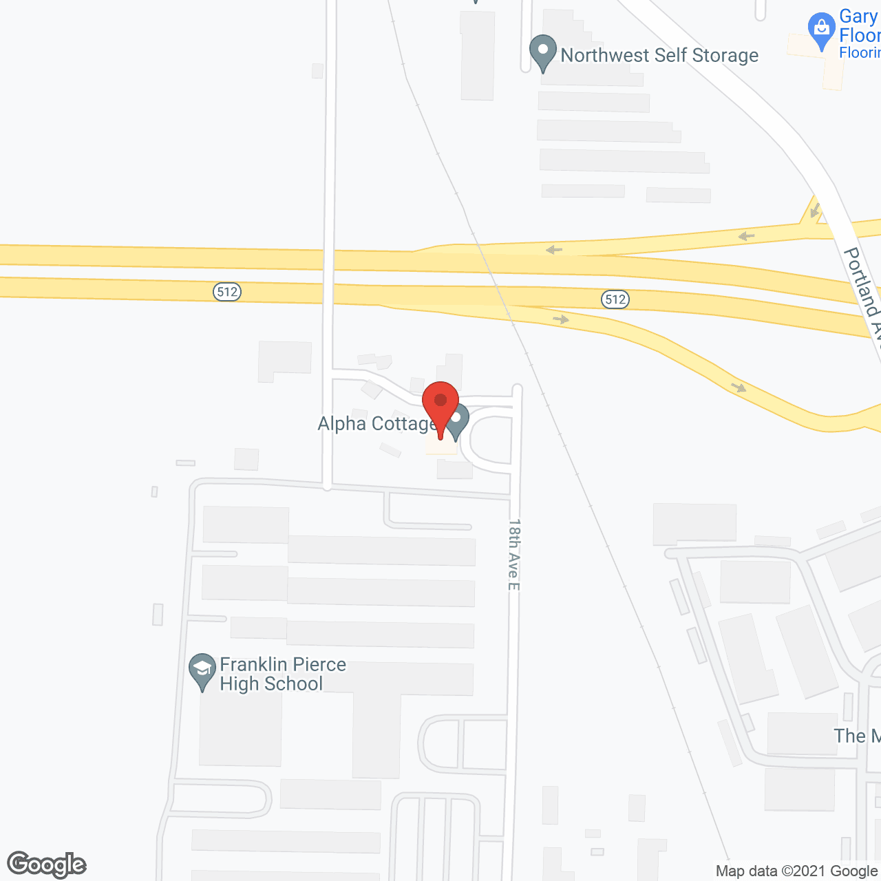 Alpha Cottage, LLC in google map